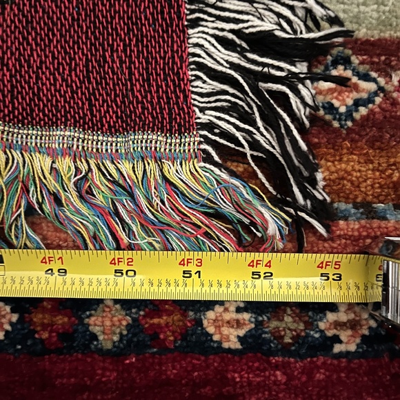 Mary Engelbreit Tapestry Throw with Fringe - Picture 4 of 8